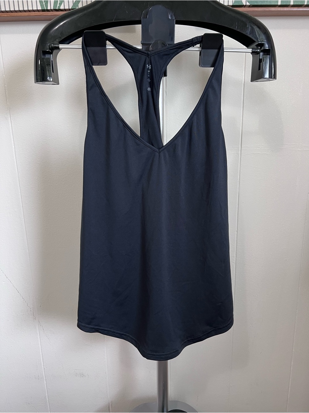 Under Armour Black Racerback V-Neck Tank Top
